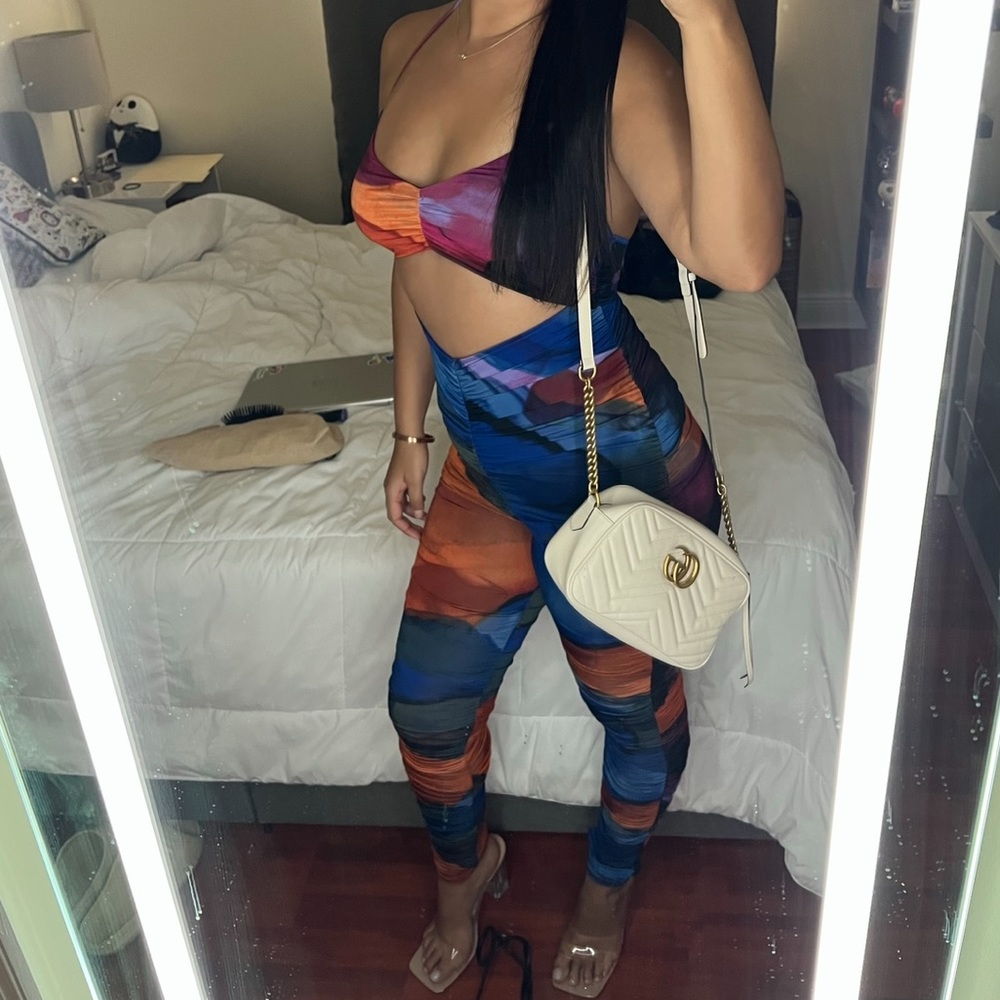 Printed jumpsuit